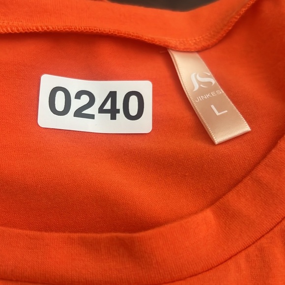 Orange‎ Twist Front Blouse - Picture 4 of 4